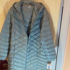 ZeroXposur Women's Light Blue Puffer Jacket